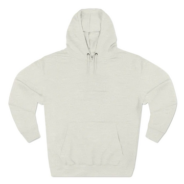 Oatmeal Heather Three Panel Fleece Hoodie By Giraud